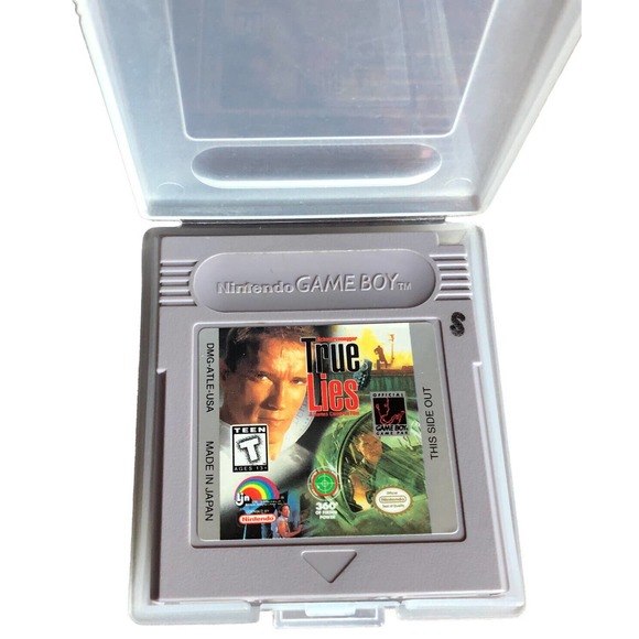 Nintendo Game Boy True Lies Gameboy in Nintendo Case